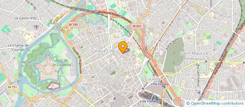 localisation de l'entreprise MADAME DOMINIQUE FOLLMI  LILLE