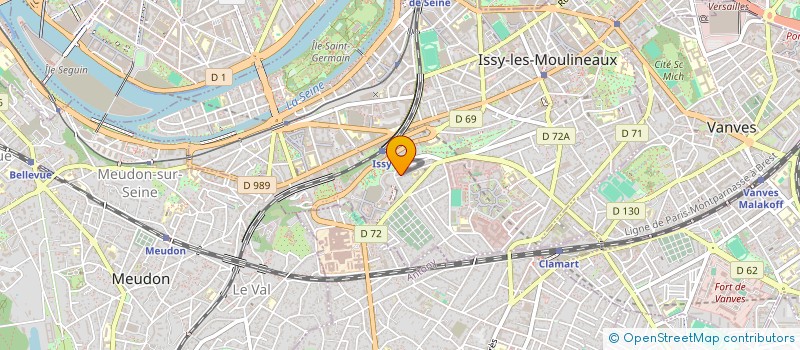 localisation de l'entreprise MADAME DOMINIQUE FOND à ISSY-LES-MOULINEAUX