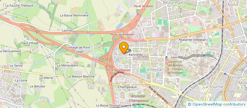 localisation de l'entreprise MADAME DOMINIQUE FORESTIER à RENNES
