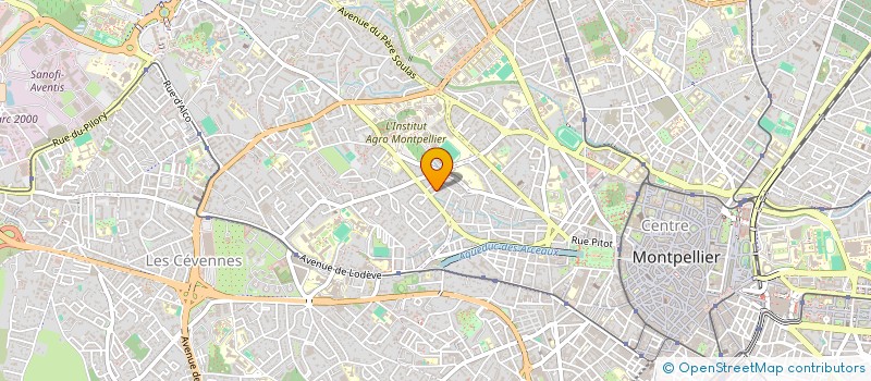 localisation de l'entreprise MADAME DOMINIQUE FOSCO à MONTPELLIER