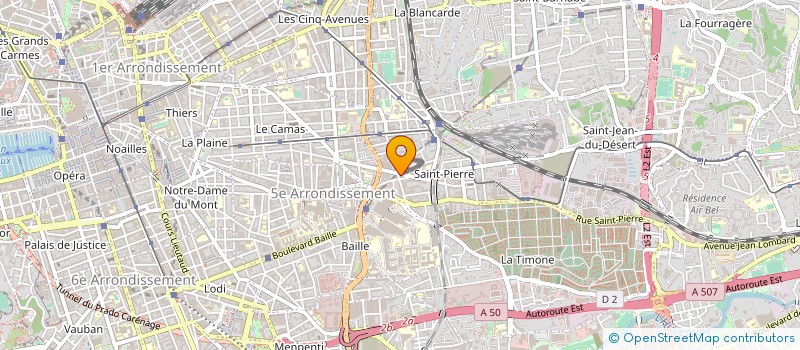 localisation de l'entreprise MADAME DOMINIQUE FRANCESCHI à MARSEILLE