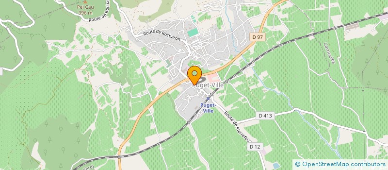 localisation de l'entreprise MADAME DOMINIQUE FRANCOU  PUGET-VILLE