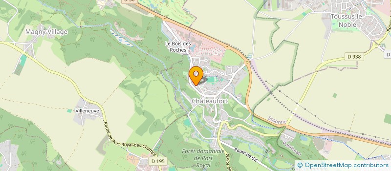 localisation de l'entreprise MADAME DOMINIQUE FRANZINI  CHATEAUFORT