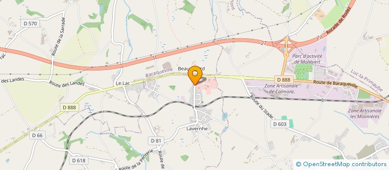 localisation de l'entreprise MADAME DOMINIQUE FRAYSSIGNES  MANHAC