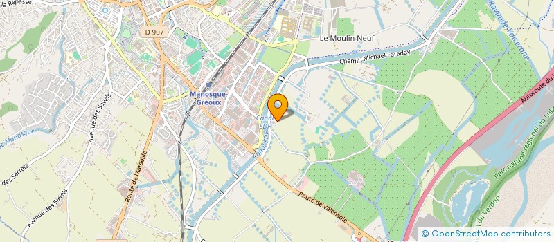 localisation de l'entreprise MADAME DOMINIQUE FREGIER à MANOSQUE