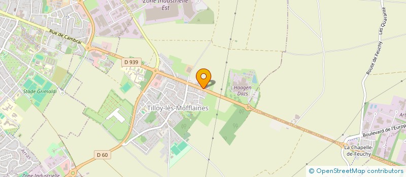 localisation de l'entreprise MADAME DOMINIQUE FRERE à TILLOY-LES-MOFFLAINES