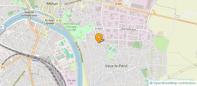 localisation de l'entreprise MADAME DOMINIQUE GAILLET à VAUX-LE-PENIL
