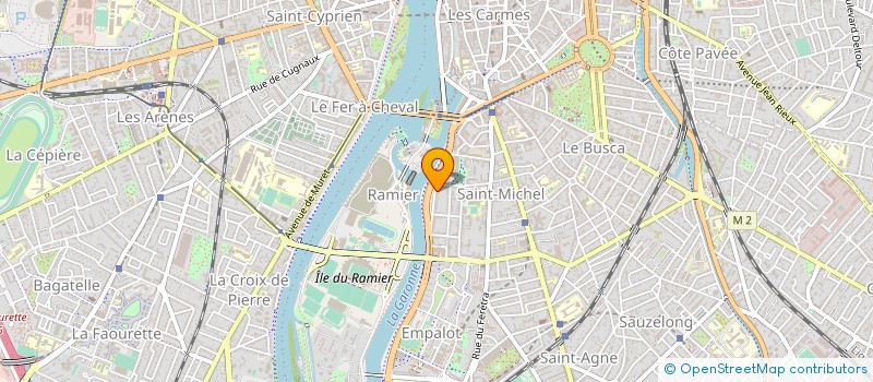 localisation de l'entreprise MADAME DOMINIQUE GAMEZ à TOULOUSE