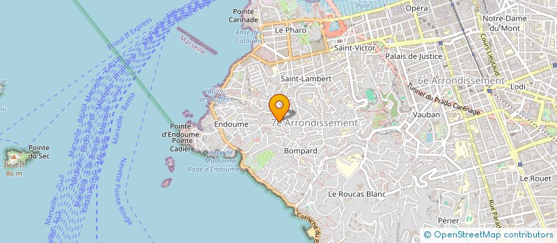 localisation de l'entreprise MADAME DOMINIQUE GARIBIAN à MARSEILLE