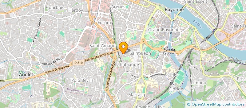 localisation de l'entreprise MADAME DOMINIQUE GASTALDI à BAYONNE