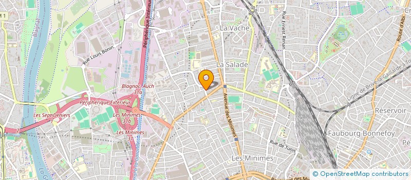 localisation de l'entreprise MADAME DOMINIQUE GELY à TOULOUSE
