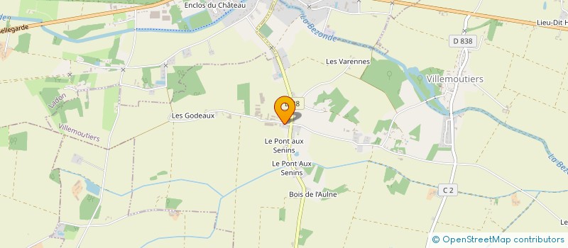 localisation de l'entreprise MADAME DOMINIQUE GEORGET ALIOTTI à VILLEMOUTIERS