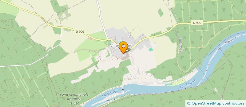 localisation de l'entreprise MADAME DOMINIQUE GERARD  VILLEY-LE-SEC