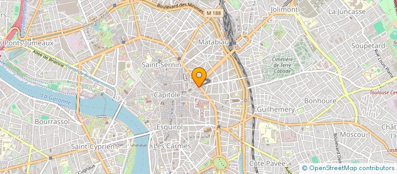 localisation de l'entreprise MADAME DOMINIQUE GERBAULET à TOULOUSE