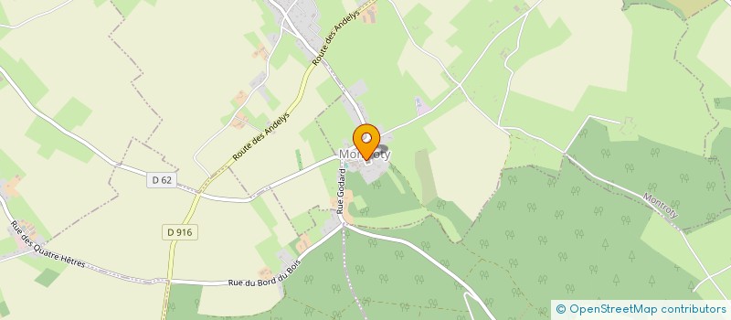 localisation de l'entreprise MADAME DOMINIQUE GESLAIN  GOURNAY-EN-BRAY