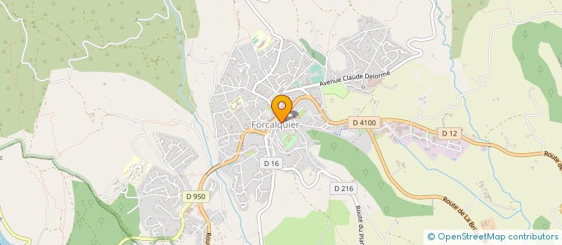 localisation de l'entreprise MADAME DOMINIQUE GIVRY à FORCALQUIER