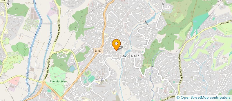 localisation de l'entreprise MADAME DOMINIQUE GODARD à FREJUS