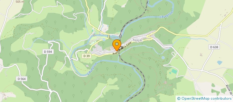 localisation de l'entreprise MADAME DOMINIQUE GOHIN à NAJAC