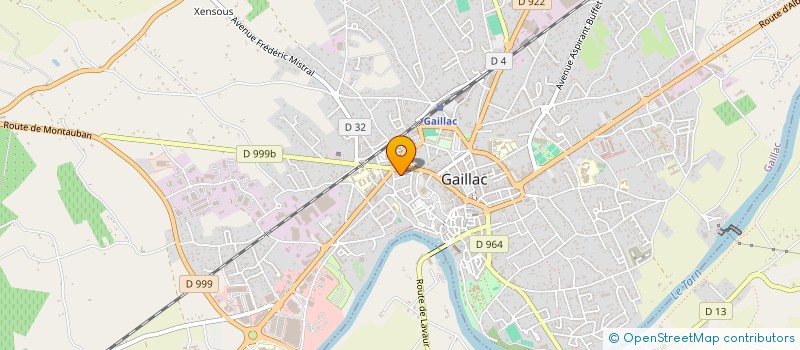 localisation de l'entreprise MADAME DOMINIQUE GRAS  MONTANS