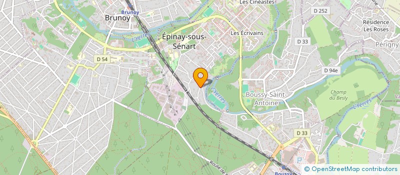 localisation de l'entreprise MADAME DOMINIQUE GRILLON à EPINAY-SOUS-SENART