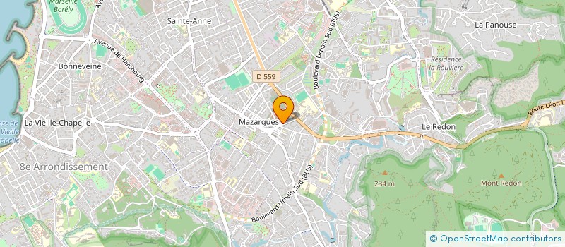 localisation de l'entreprise MADAME DOMINIQUE GRIMA à MARSEILLE