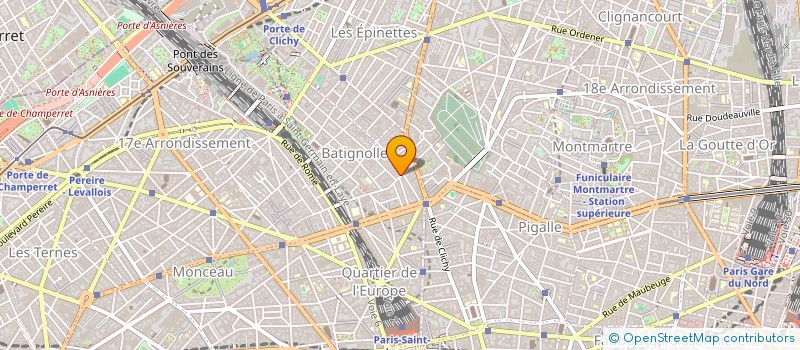 localisation de l'entreprise MADAME DOMINIQUE GROSJEAN  PARIS