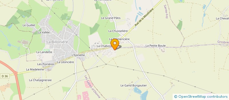 localisation de l'entreprise MADAME DOMINIQUE GUILBERT à TALMONT-SAINT-HILAIRE