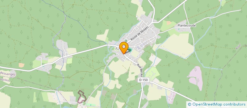 localisation de l'entreprise MADAME DOMINIQUE GUILHEMJOUAN  AZUR