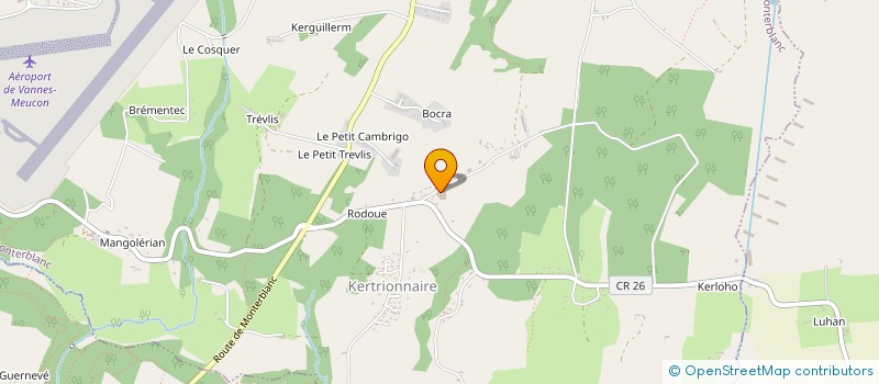 localisation de l'entreprise MADAME DOMINIQUE GUILLEMAUT  MONTERBLANC