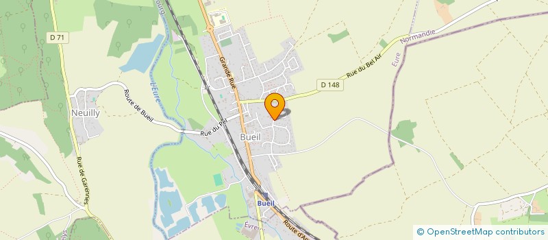 localisation de l'entreprise MADAME DOMINIQUE GUILLO  BUEIL