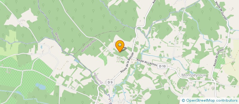 localisation de l'entreprise MADAME DOMINIQUE GUIMPIER  SAINT-MARTIN-DE-GURSON