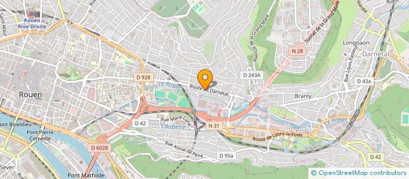 localisation de l'entreprise MADAME DOMINIQUE GUIONNET  ROUEN