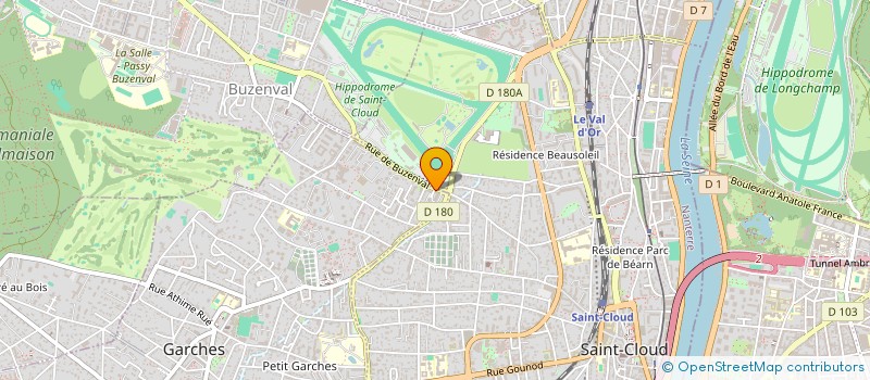 localisation de l'entreprise MADAME DOMINIQUE GUISLAIN à GARCHES