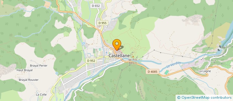 localisation de l'entreprise MADAME DOMINIQUE HARDOUIN à CASTELLANE