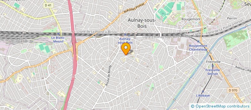 localisation de l'entreprise MADAME DOMINIQUE HARDY-BERRET à AULNAY-SOUS-BOIS