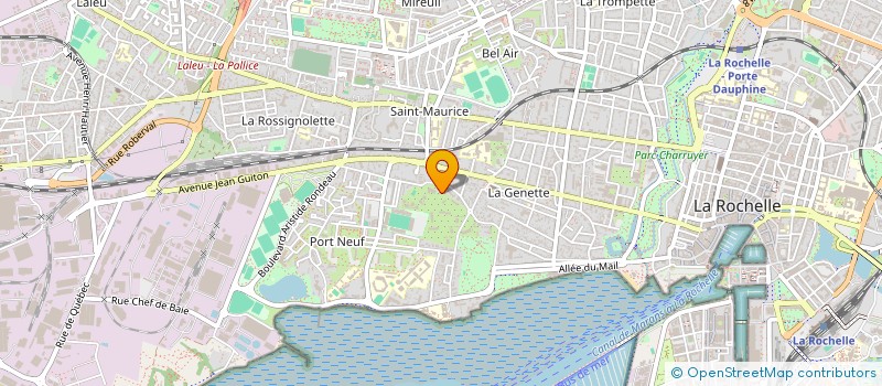 localisation de l'entreprise MADAME DOMINIQUE HAULARD  LA ROCHELLE