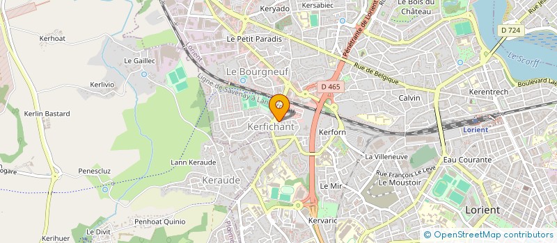 localisation de l'entreprise MADAME DOMINIQUE HAVDALA à LORIENT
