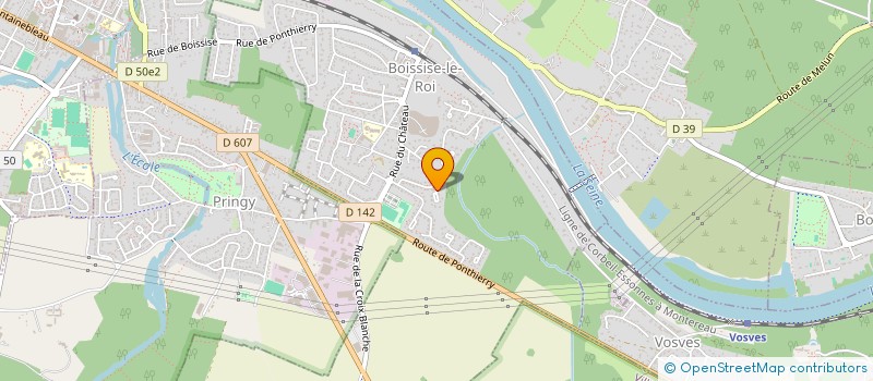 localisation de l'entreprise MADAME DOMINIQUE HEINERICH  BOISSISE-LE-ROI