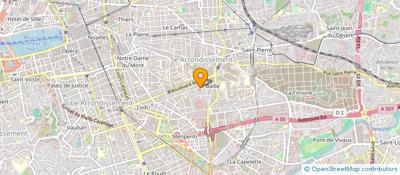 localisation de l'entreprise MADAME DOMINIQUE HENRY à MARSEILLE