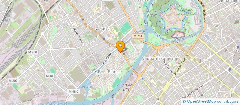 localisation de l'entreprise MADAME DOMINIQUE HERBILLON à LILLE