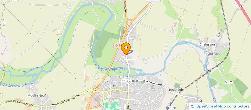 localisation de l'entreprise MADAME DOMINIQUE HEREDIA  ECHIRE