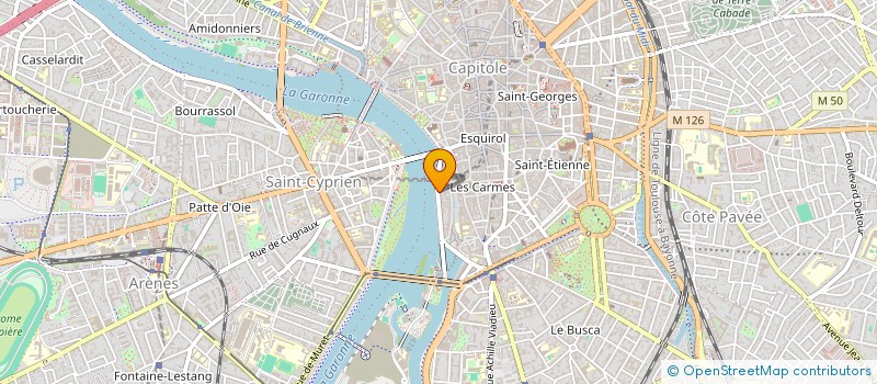 localisation de l'entreprise MADAME DOMINIQUE HERITIER à TOULOUSE