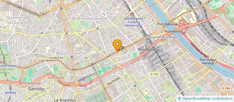 localisation de l'entreprise MADAME DOMINIQUE HERMITANT  PARIS