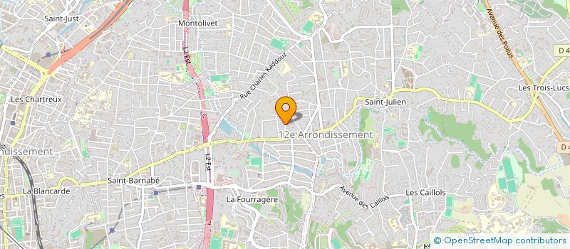 localisation de l'entreprise MADAME DOMINIQUE HERNANDEZ à MARSEILLE