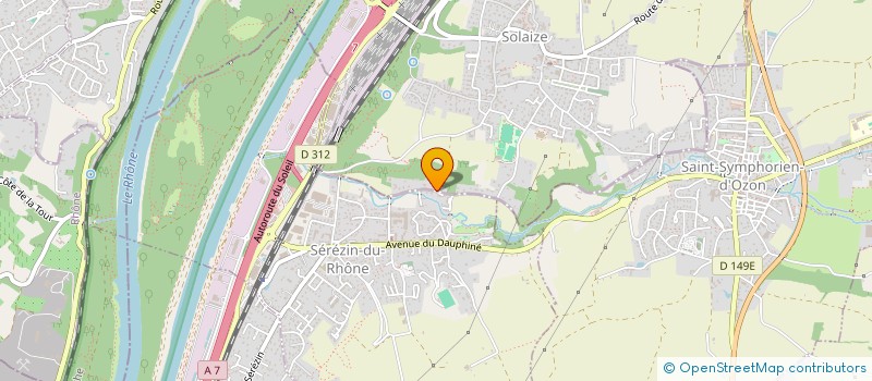 localisation de l'entreprise MADAME DOMINIQUE HERVIEU  SOLAIZE