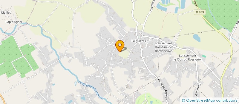 localisation de l'entreprise MADAME DOMINIQUE HOUSSET  MONTAUBAN