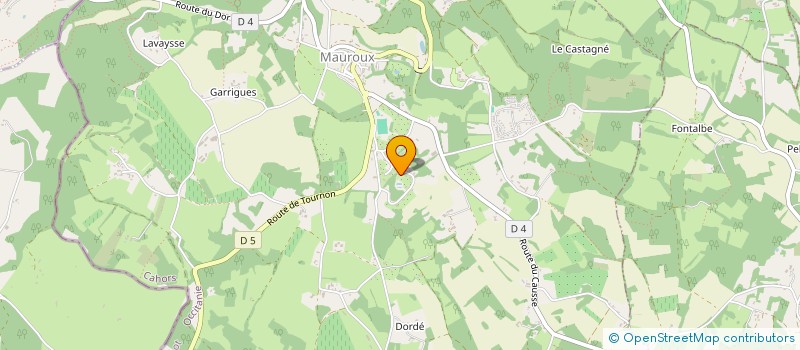 localisation de l'entreprise MADAME DOMINIQUE HUET  MAUROUX