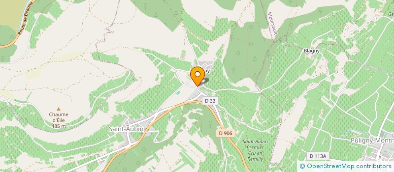 localisation de l'entreprise MADAME DOMINIQUE HUGONNOT  SAINT-AUBIN