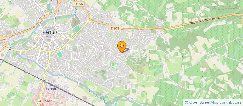 localisation de l'entreprise MADAME DOMINIQUE ISNARD  PERTUIS