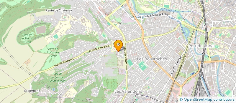 localisation de l'entreprise MADAME DOMINIQUE JANDOT à DIJON